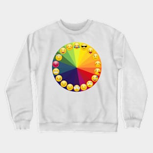 Wheel of Emotions Crewneck Sweatshirt